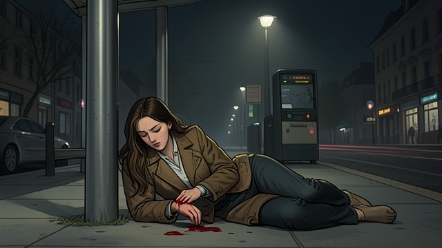 The Broken Wrist from "RE". The Broken Wrist Tabitha Moore is pushed at the Springton bus loop and suffers a broken hand and fractured wrist.