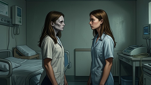 The New Tabitha from "RE". The New Tabitha Ashlee Taylor visits the hospital expecting to see her childhood friend but rejects the transformed girl as an impostor.