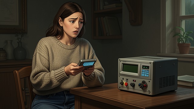 Technology Confusion from "RE". Technology Confusion Tabitha Moore repeatedly misremembers which technologies exist in 1998 and which arrive later.