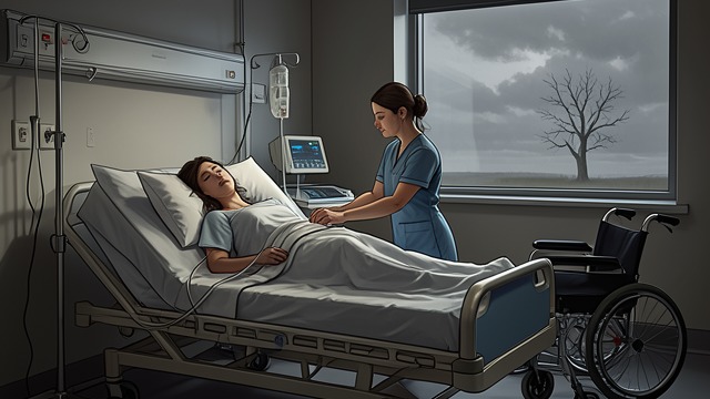 The Recovery Ward from "RE". The Recovery Ward After awakening, Tabitha Moore faces surgery, weakness, headaches, and enforced rest.