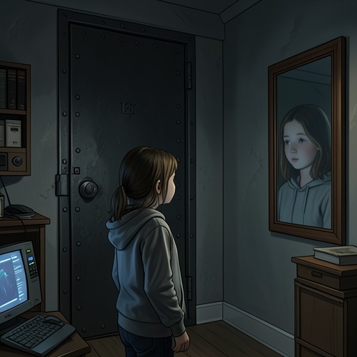 The Return Through the MRI from "RE". This flow traces Tabitha Moore’s displacement from 2045 into 1998 and her struggle to turn an impossible second life into a livable future.