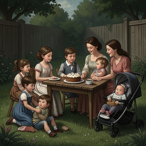The Cousins’ Loyalty from "RE". This flow follows the Moore cousins as they move from unruly children to a protective family unit around Tabitha Moore.