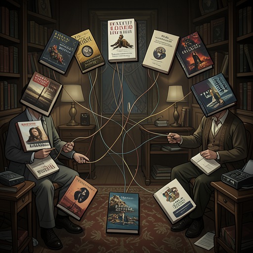 The Anthology Thread from "Science Fiction, Fantasy and Horror Genre and Rating Guide". This flow traces how anthologies and collections become a parallel history of genre culture within the guide.
