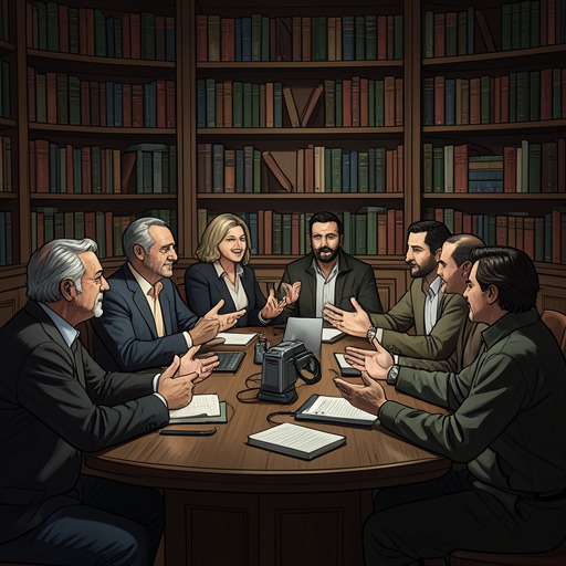 The Catalogue as Community from "Science Fiction, Fantasy and Horror Genre and Rating Guide". This flow traces how a reference list creates imagined connections among readers, writers, editors, and publications.