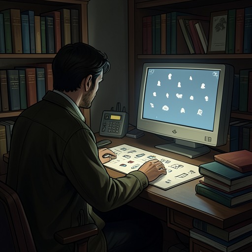 The Building of the Code from "Science Fiction, Fantasy and Horror Genre and Rating Guide". This flow follows the development of the guide's compact classification language and its role in transforming bibliographic data into usable information.