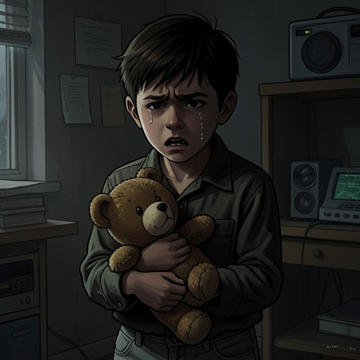 柾国的家庭创伤,《《空白》》中的场景。这条故事线追溯了童年遭受的虐待如何塑造柾国的愤怒、他与家人的分离,以及艰难重建联系的开端。