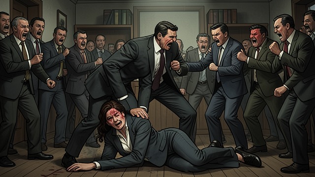 The Clubhouse Fight from "CEO's Beloved Honey Girl". A Public Collision Violence erupts Cheng Chuchu is attacked at Jade Heavens, while Su Qingrou and Lin Yanche disappear into their own confrontation.