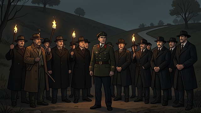 Night Patrols from "Pamela's War". Night Patrols Watching the Hills The volunteers patrol the dark hills for parachutists and suspicious signals.