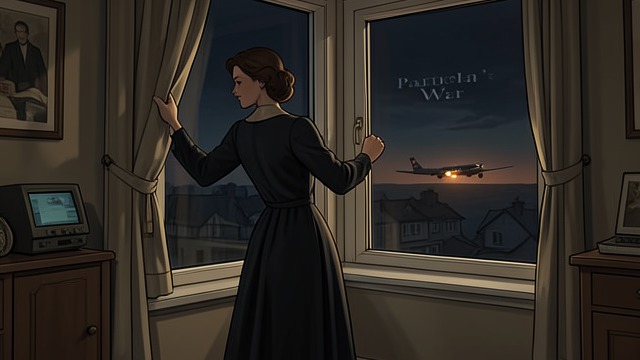 Curtain Signals from "Pamela's War". Curtain Signals Suspicious Movement A German maid repeatedly opens and closes curtains as aircraft approach.