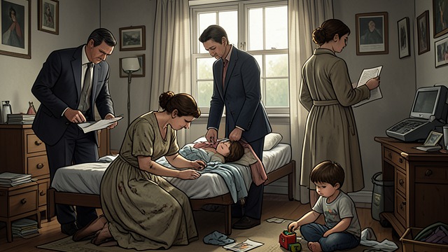 A Fragile Household from "Pamela's War". A Fragile Household Shared Displacement The family moves from the hotel to a Birmingham flat, then loses that home in an air raid.
