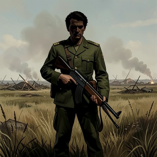 Sidney’s First War from "Pamela's War". This flow traces Sidney Wheeler’s World War I trauma and its influence on his conduct during World War II.