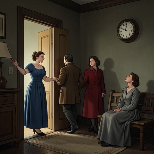 Friendship as Refuge from "Pamela's War". This flow traces how Alf Joseph’s care gives Pamela’s family practical sanctuary and emotional continuity.