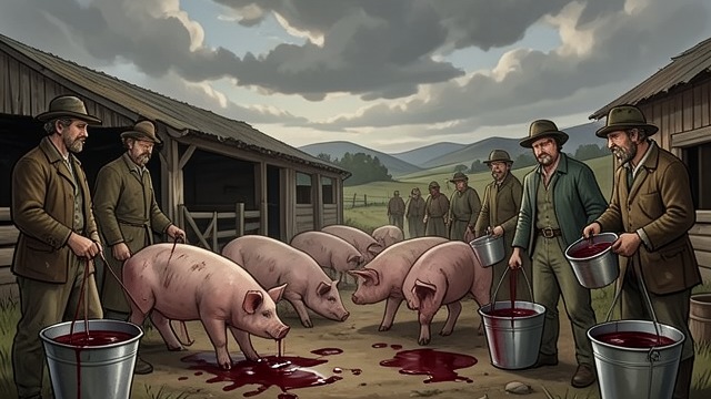 Blood Collected from "Stephen King Three Classic Novels Box Set: Carrie, 'Salem's Lot, the Shining". Blood Collected A Farm Intrusion William Nolan and his companions go to Henty farm and slaughter pigs.