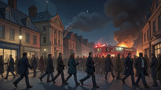 The Whistle Sounds from "Stephen King Three Classic Novels Box Set: Carrie, 'Salem's Lot, the Shining". The Whistle Sounds A Town Alerted The town hall whistle sounds at night, a signal reserved for major emergencies.
