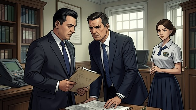 The Principal’s Stand from "Stephen King Three Classic Novels Box Set: Carrie, 'Salem's Lot, the Shining". The Principal’s Stand A Legal Confrontation Henry Grayle resists John Hargensen’s demand for prom access and a penalty against Desjardin.