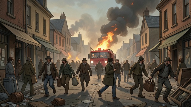 A Night of Shared Loss from "Stephen King Three Classic Novels Box Set: Carrie, 'Salem's Lot, the Shining". A Night of Shared Loss The Disaster Spreads The school fire, downtown explosions, and residential fires strike several parts of Chamberlain in a short span.