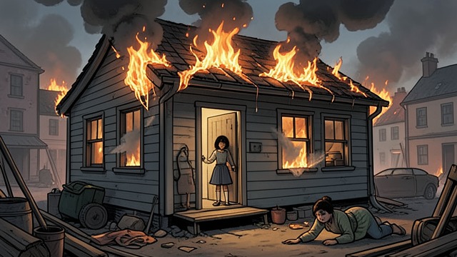 Home on Fire from "Stephen King Three Classic Novels Box Set: Carrie, 'Salem's Lot, the Shining". Home on Fire Return to the Past After the prom disaster, Carrie comes back to the White home and confronts Margaret.