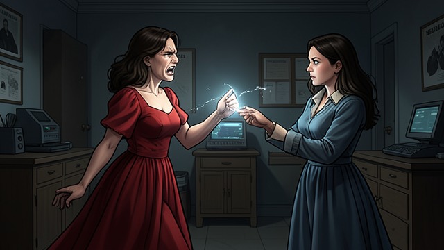 The Red Dress Dispute from "Stephen King Three Classic Novels Box Set: Carrie, 'Salem's Lot, the Shining". The Red Dress Dispute Shame Reasserted Margaret sees Carrie’s dress and condemns its color and neckline.