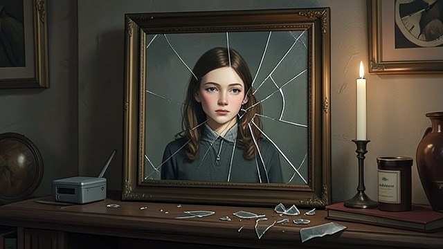 The Mirror Breaks from "Stephen King Three Classic Novels Box Set: Carrie, 'Salem's Lot, the Shining". The Mirror Breaks A Private Reckoning At home, Carrie studies her face and imagines how she might become different—thinner, more fashionable, more accepted.