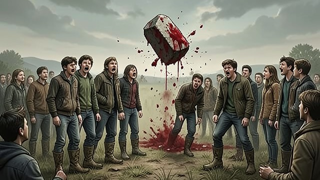 The Consequence of a Joke from "Stephen King Three Classic Novels Box Set: Carrie, 'Salem's Lot, the Shining". The Consequence of a Joke Intent Meets Outcome The blood prank is designed to humiliate, not to destroy a town.