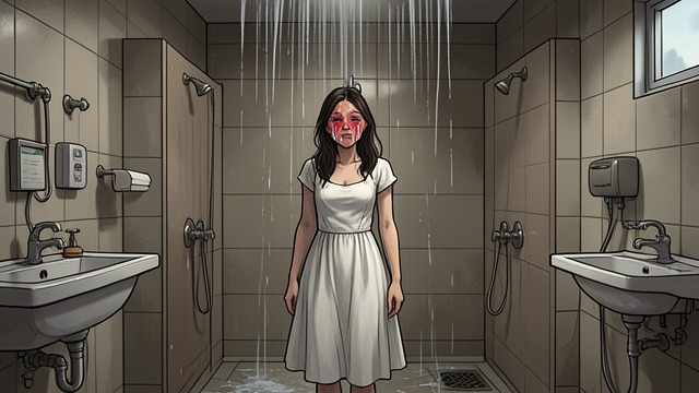 The Shower Humiliation from "Stephen King Three Classic Novels Box Set: Carrie, 'Salem's Lot, the Shining". The Shower Humiliation Public Exposure Carrie White discovers her first menstruation in the communal shower at Ewen High School.