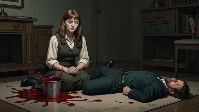The Bucket Falls from "Stephen King Three Classic Novels Box Set: Carrie, 'Salem's Lot, the Shining". The Bucket Falls A Shared Catastrophe The pig-blood buckets cover Carrie and strike Thomas.