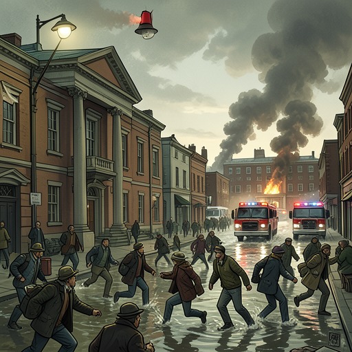 The Town’s Emergency from "Stephen King Three Classic Novels Box Set: Carrie, 'Salem's Lot, the Shining". This arc follows the local response as a school crisis overwhelms Chamberlain’s emergency systems and becomes a regional disaster.