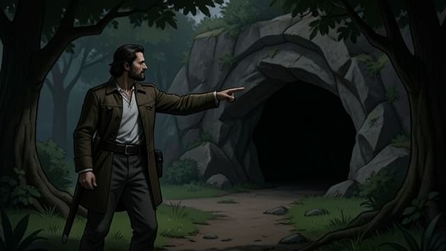 The Location Given from "Mon Loup Alpha". The Location Given A Quick Disclosure Sam says Nemrod usually stays at an alpha cave in Jarry Park. The information answers Julien’s immediate question.