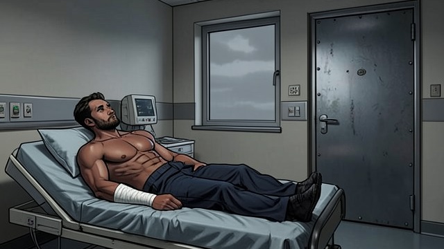 A Patient Arrives from "Mon Loup Alpha". A Patient Arrives Unexplained Injuries Sam Stanton is admitted with bruises and wounds after being found in the street.