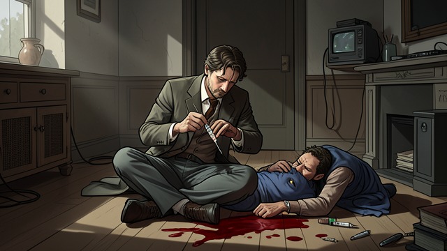 Left Behind from "Mon Loup Alpha". Left Behind The Assault Julien sets down the syringe and punches Sam, who loses consciousness again.
