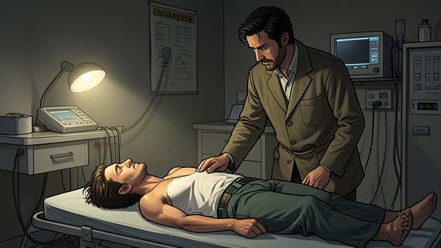A Caregiver’s Restraint from "Mon Loup Alpha". A Caregiver’s Restraint Recognizing Vulnerability Julien feels tempted to touch Nemrod but stops because Nemrod is unconscious.