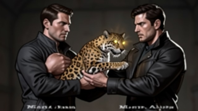 Facing the Jaguar from "Mon Loup Alpha". Facing the Jaguar Witness to Violence Julien sees Nemrod transform and fight a jaguar.
