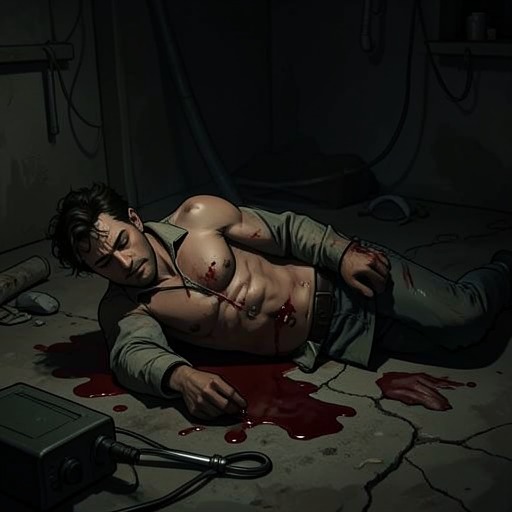 The Wounded Alpha from "Mon Loup Alpha". Nemrod’s unexplained injuries, urgent cure, and transformation reveal a dangerous supernatural life behind his arrival.