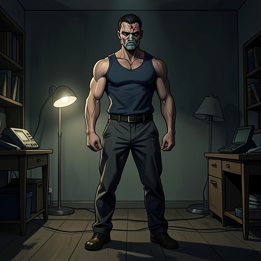The Alpha’s Hidden Life from "Mon Loup Alpha". Nemrod’s signs of violence and authority gradually reveal a supernatural identity and a political ambition.