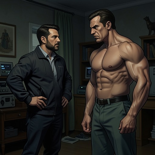 Nemrod Between Strength and Need from "Mon Loup Alpha". Nemrod’s identity as a powerful contender is complicated by his dependence on Julien and his fear of putting him in danger.