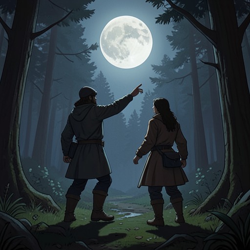 The Full Moon as a Test of Self from "The Werewolf Mates Anthology (Erotic Romance)". This thread traces how the full moon exposes the characters’ vulnerability while making preparation and companionship essential.