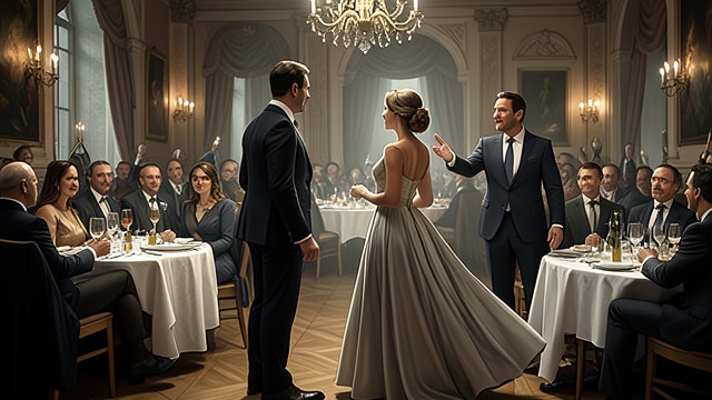 Revealed Identity from "Falling For The CEO: BAD BOY ROMANCE". The Stranger Becomes the Boss Public Recognition After the elevator opens, Diana meets William again at the banquet.