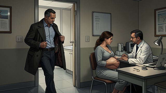 Non-Paternity Discovery from "Falling For The CEO: BAD BOY ROMANCE". The Medical Revelation Timeline Conflict A doctor reveals that the pregnancy timeline does not match William's absence and that the child is not his.