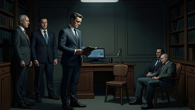 Decisions Delivered from "Falling For The CEO: BAD BOY ROMANCE". Layoffs Become Personal Formal Conversations William informs staff who will remain and who will be retrenched.