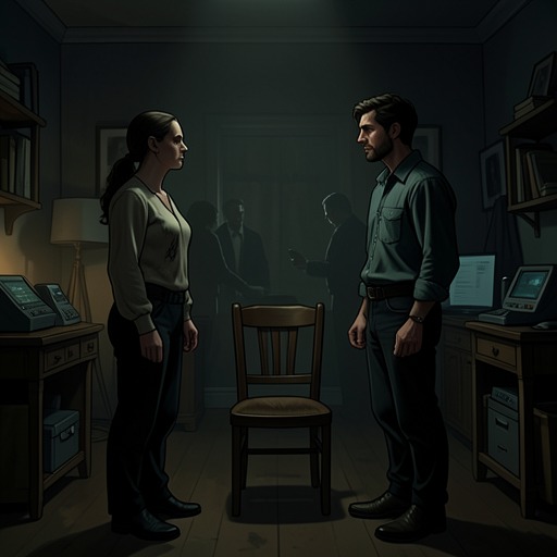Abandonment Fear Conflict from "Falling For The CEO: BAD BOY ROMANCE". This flow traces how both protagonists interpret intimacy through earlier experiences of being left.