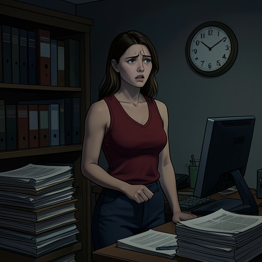 Diana’s Employment Crisis from "Falling For The CEO: BAD BOY ROMANCE". This flow follows Diana’s struggle to preserve meaningful work while the hotel undergoes financial restructuring.