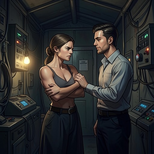 Diana’s Claustrophobia from "Falling For The CEO: BAD BOY ROMANCE". This flow follows Diana’s physical fear from panic in the elevator to greater trust in intimate situations.