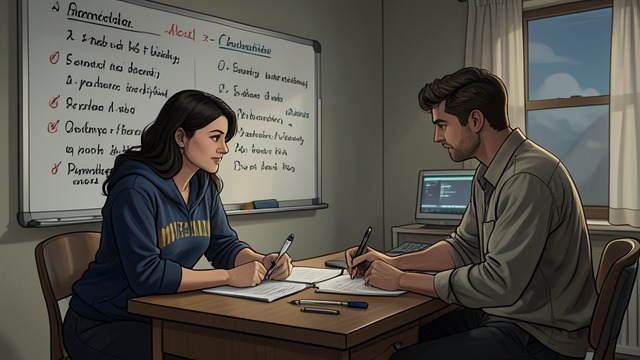 The First Rulebook from "Roommate Wars & Midnight Kisses (My College Romance)". Boundaries on Paper Competing Needs Leah and Liam respond to the housing crisis by drafting rules for chores, quiet hours, bathroom warnings, bed use, and…