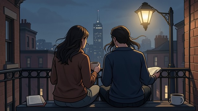 The Chosen Partnership from "Roommate Wars & Midnight Kisses (My College Romance)". Love After the Crisis A Changed Ordinary Life Leah and Liam sit together on the fire escape after hosting friends, reflecting on the first night, their old…