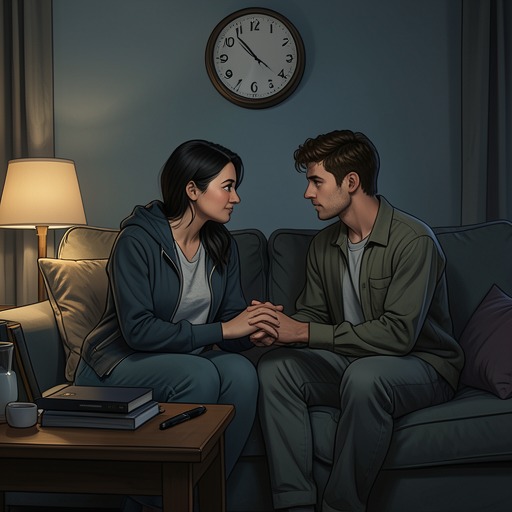 From Exclusive Desire to Partnership from "Roommate Wars & Midnight Kisses (My College Romance)". This flow follows the couple’s movement from physical exclusivity and emotional uncertainty toward a deliberate partnership grounded in mutual choice.