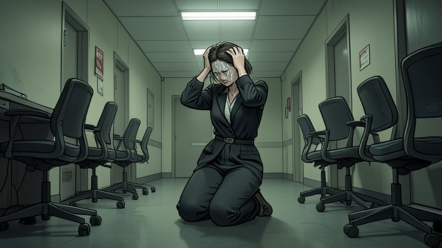 The Collapse from "The Executive Assistant: A female CEO·male assistant workplace romance". The Collapse Work continues despite symptoms Alison notices fatigue, poor appetite, and dizziness but keeps trying to finish more tasks.