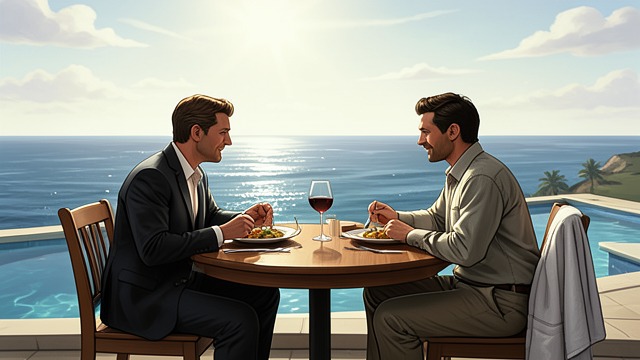 A Weekend of Attention from "The Executive Assistant: A female CEO·male assistant workplace romance". A Weekend of Attention Shared leisure The couple have dinner overlooking the ocean, talk about travel, visit the spa, and enjoy the hotel pool.