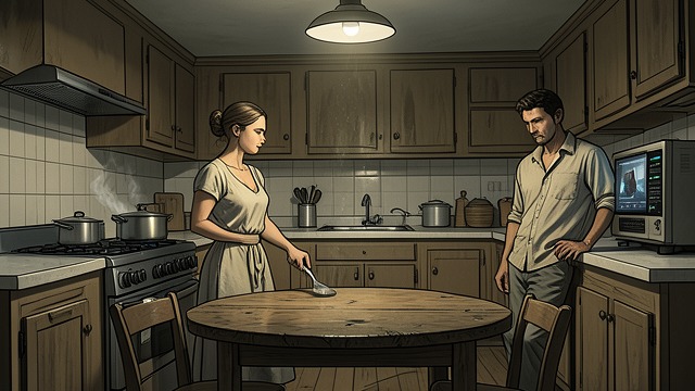 Domestic Company from "The Executive Assistant: A female CEO·male assistant workplace romance". Domestic Company Shared routines feel new Alison and Cameron cook pasta, watch a thriller, and share the quiet of her home.
