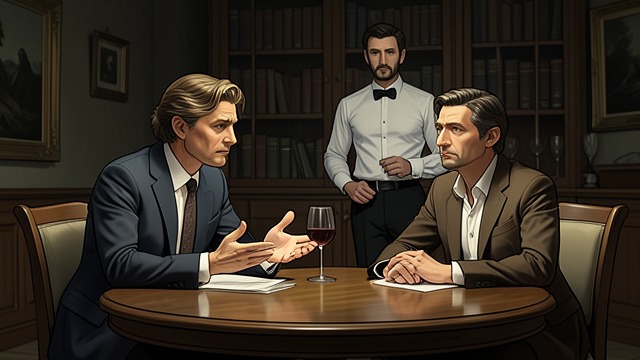 Dinner at The Cavallino from "The Executive Assistant: A female CEO·male assistant workplace romance". Dinner at The Cavallino A mismatch emerges Russell dominates the conversation with stories about finance, status, and his lifestyle.
