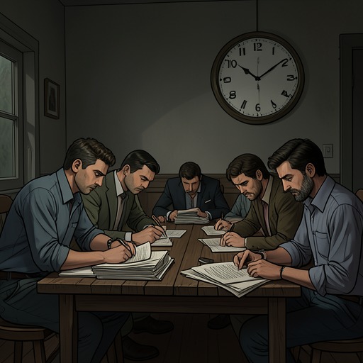 The LearnQuest Campaign Crisis from "The Executive Assistant: A female CEO·male assistant workplace romance". This thread follows a rushed campaign from a client’s late change of direction through the team’s recovery and delivery.